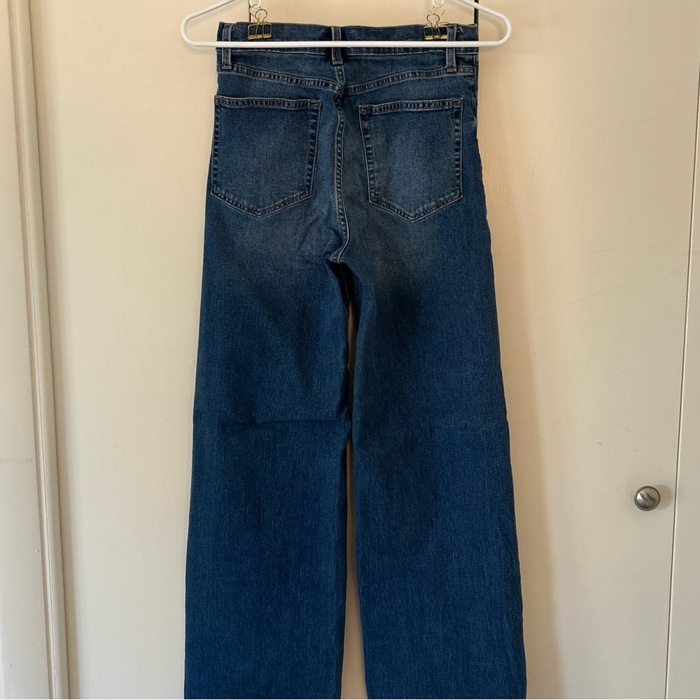 GAP high waist wide leg jeans pockets 4/27 - Picture 6 of 9